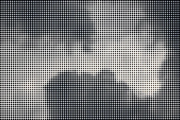 Kropkowane Półtonowe Tło Grunge Kropkuje Teksturę Czarno Biały Wzór — Zdjęcie stockowe