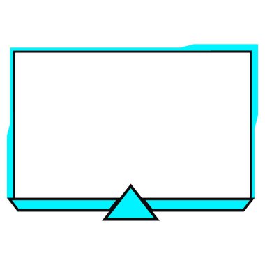 Canlı yayın kaplama çerçevesi çok şık. Canlı oyun flamaları için oyun ekranı örtüşmesi. Cyan ve koyu siyah kaplama çerçeve. Metalik cyan ve koyu siyah renk tonlarıyla canlı yayın örtüsü.