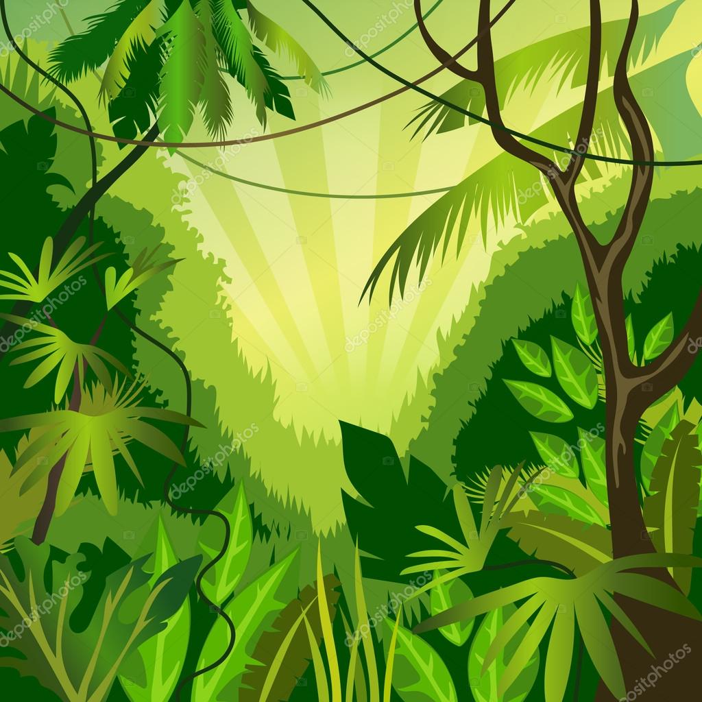 Jungle cartoon Vector Art Stock Images | Depositphotos Jungle cartoon Vector Art Stock Images | Depositphotos