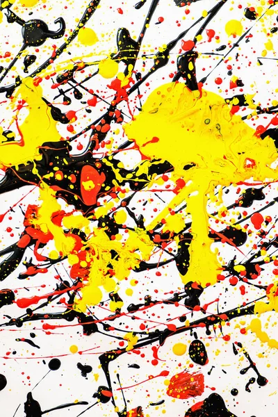 Abstrakt Uttryck Färgglada Stänk Bakgrund Ljus Akvarell Bakgrund Illustration Droppteknik — Stockfoto