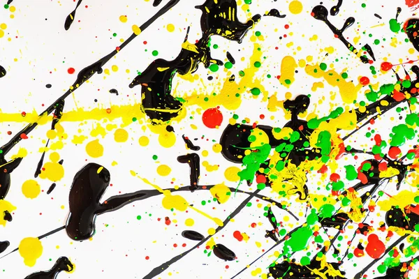 Abstract Expressie Kleurrijke Splash Achtergrond Heldere Aquarel Achtergrond Illustratie Druppeltechniek — Stockfoto