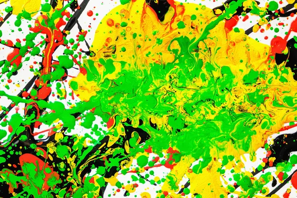 Expresión Abstracta Colorido Fondo Salpicadura Brillante Ilustración Fondo Acuarela Técnica —  Fotos de Stock
