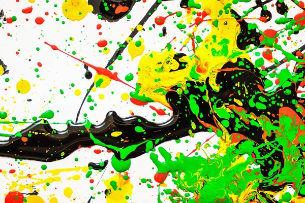 Espressione Astratta Colorato Splash Sfondo Luminoso Acquerello Sfondo Illustrazione Tecnica — Foto Stock