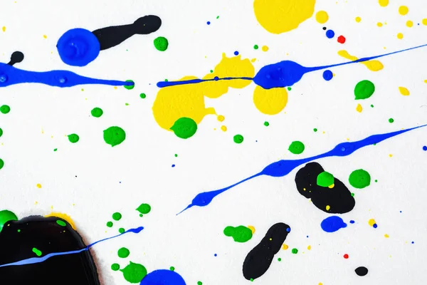Soyut Ifade Renkli Sıçrama Arkaplanı Renkleri Karıştır Parlak Suluboya Arkaplan — Stok fotoğraf