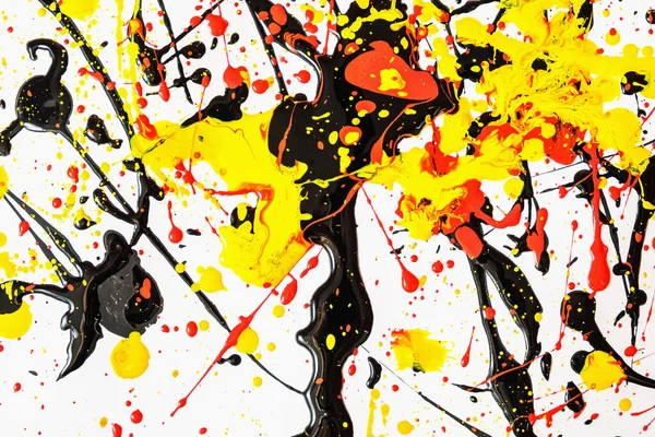 Abstract Expressie Kleurrijke Splash Achtergrond Heldere Aquarel Achtergrond Illustratie Druppeltechniek — Stockfoto