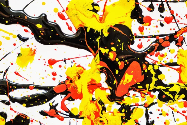Abstrakt Uttryck Färgglada Stänk Bakgrund Ljus Akvarell Bakgrund Illustration Droppteknik — Stockfoto