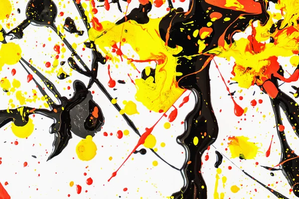 Abstract expressie kleurrijke splash achtergrond. heldere Aquarel achtergrond illustratie. druppeltechniek. — Stockfoto