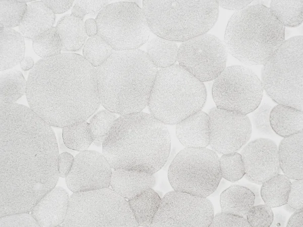 Beyaz strafor köpük yakın plan arkaplan dokusu, köpük plastik duvar kağıdı. makro fotoğrafçılık. Yatay yönelim