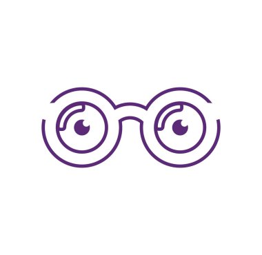 Optik logo tasarımı illüstrasyon vektörü biçimi, tasarım ihtiyaçlarınız, logonuz, illüstrasyon, animasyon vs. için uygundur.