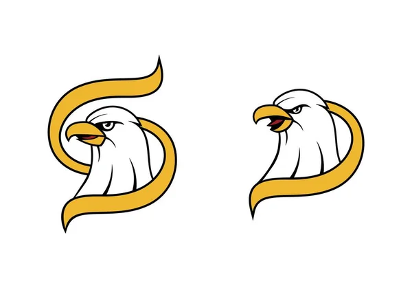 Eagle Head Design Illustration Vector Eps Format Κατάλληλο Για Τις — Διανυσματικό Αρχείο