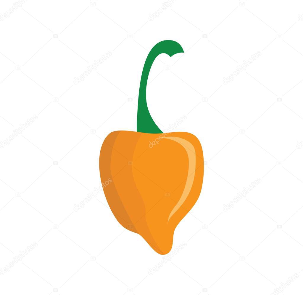 A habanero pepper design illustration vector eps format , suitable for your design needs, logo, illustration, animation, etc.