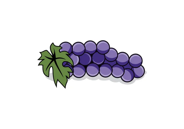 Grape Design Illustration Vektor Eps Format Passend Für Ihre Designbedürfnisse — Stockvektor