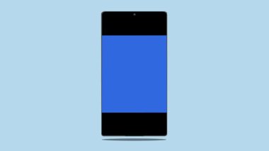 Proje ihtiyaçlarınız için uygun Siyah Erkek Öğretmen Animasyon Video 4K ile Akıllı Telefon