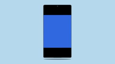 Smartphone with Female Chef Animation Video 4K for your project need