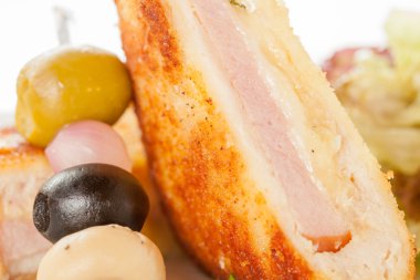 Fotoğraf et peynir, zeytin