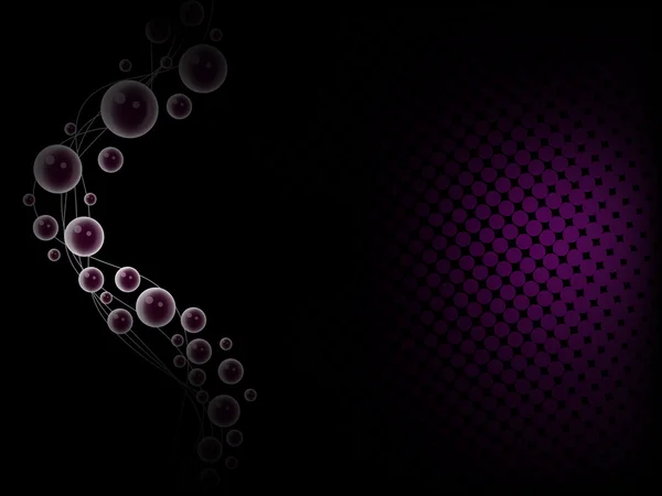 Abstracto efecto medio tono púrpura fondo — Vector de stock