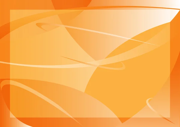 Moderne abstrakte orange Hintergrund mit orangefarbenem Farbverlauf — Stockvektor