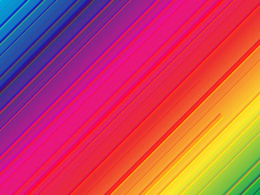 Pastel rainbow background with diagonal lines clipart
