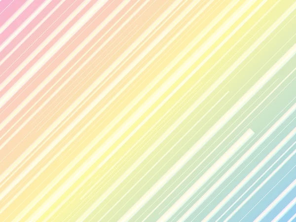 Fondo de arco iris pastel con líneas diagonales — Vector de stock