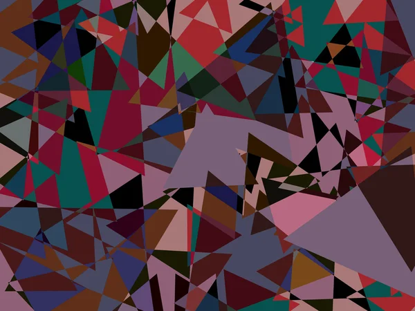 Abstrakte lila Farbdreiecke Hintergrund — Stockvektor