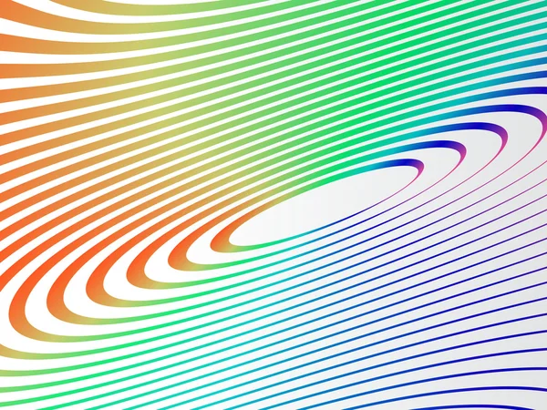 Círculos abstractos espiral gradiente fondo — Vector de stock