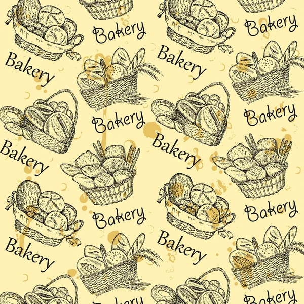 Bakkerij set — Stockvector