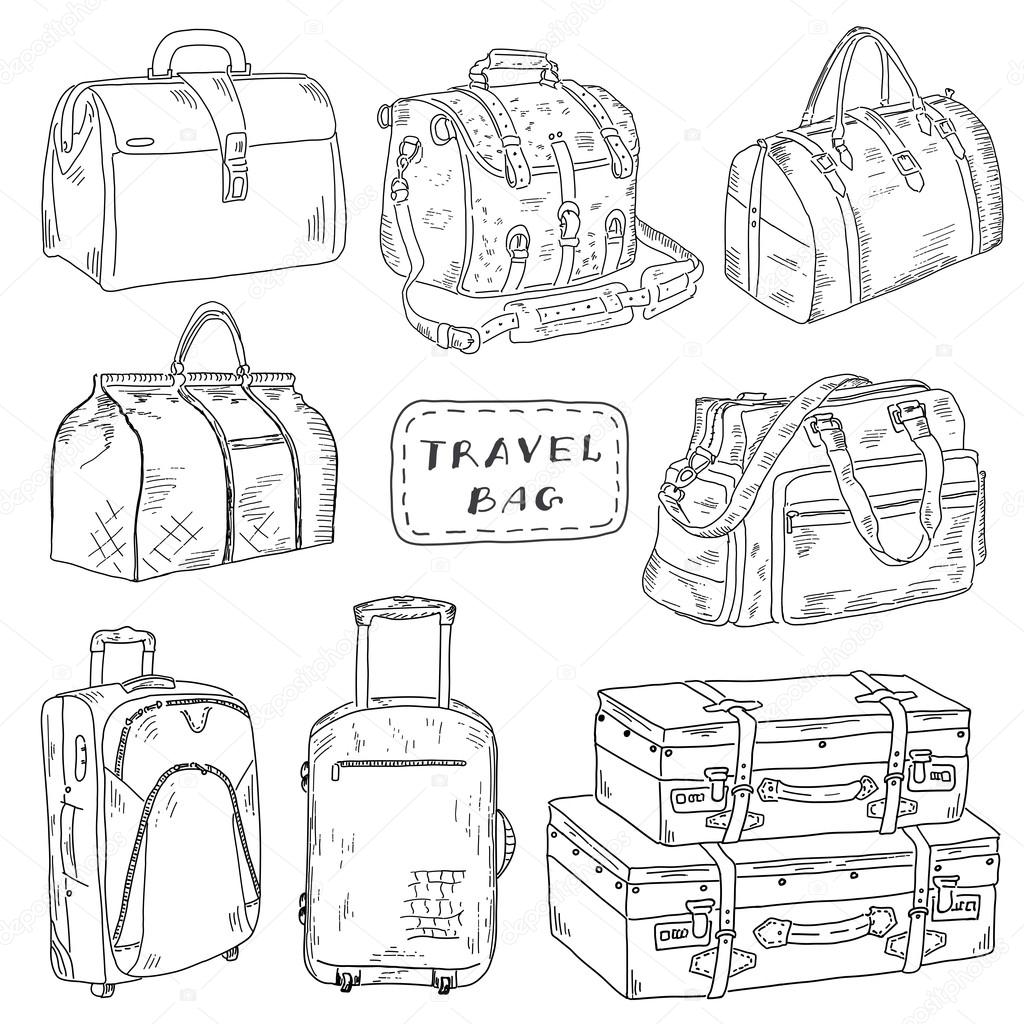 Travel bags different