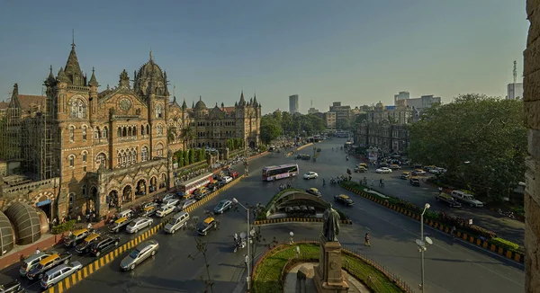 06 Kasım 2008 Victoria Terminali Şimdi Chhatrapati Shivaji Terminus CST tren istasyonu, Bombay Mumbai, Maharashtra, Hindistan UNESCO Dünya Mirası
