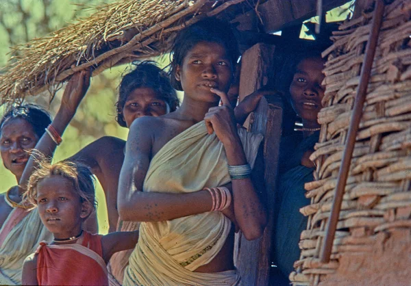 Říj 2020 Kmenová Žena Kondagaon Bastar Chhattisgarh Indie — Stock fotografie