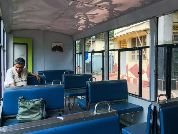 Ιουν 2019 Side Matheran Hill Train Here Seats Row Ordinary — Φωτογραφία Αρχείου