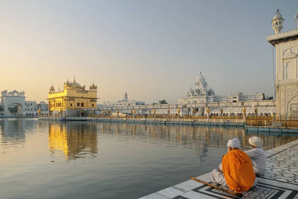 Templo Dorado Lugar Más Importante Sagrado Para Amritsar Punjab Sikh —  Fotos de Stock