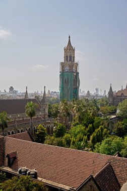 03 Apr-2019 - Rajabai Kulesi (Watson Hotel) Kala Ghoda Mumbai Maharashtra Hindistan 'daki Esplanade Konaklarından