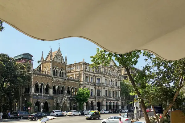 2019 View Heritage Building Foyer Jehangir Art Gallery Kalaghoda Mumbai — Foto de Stock