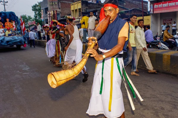 Aug 2010 Stammendivot Danst Ter Gelegenheid Van Baps Swaminarayaanse Mandir — Stockfoto