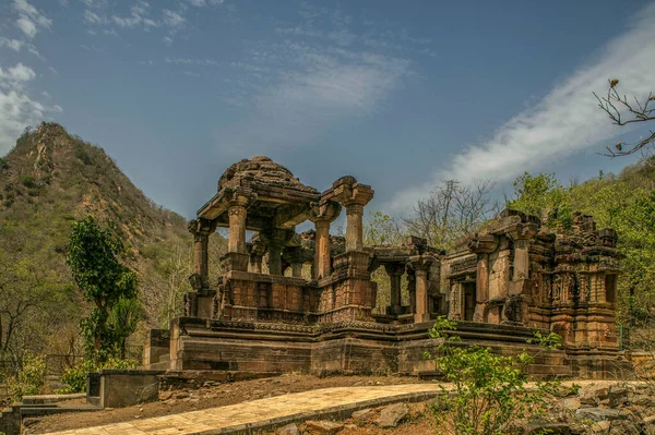 10Apr 2015 Polo Monument Vijaynagar Forest Vijaynagar Taluk Sabarkantha District — Stock Photo, Image