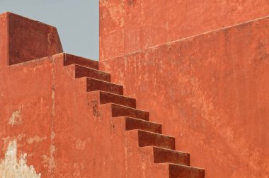 11-Jun-2004 Jantar Mantar 'ın Astronomi Enstrümanları Yeni Delhi, Hindistan