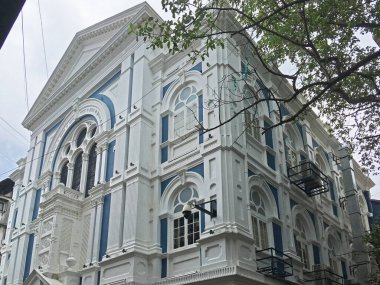 20 Temmuz 2019, Knesset Eliyahoo, ayrıca Knesset Eliyahu, Fort Kalaghoda Mumbai Maharashtra Hindistan 'da bulunan bir Ortodoks Yahudi sinagogu.