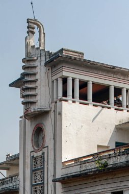 Art Decko Koko Otel binası Johnston Ganj, Mohatsim Ganj, Allahabad şimdi Prayagraj, Uttar Pradesh