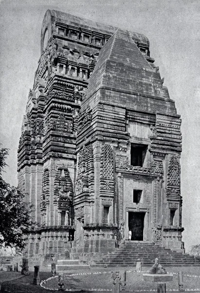 Vintae Foto Telika Mandir Trmple Gwalior Fort Madhya Pradesh India — Foto de Stock