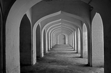 Gumbaz: Tippu Sultan anıtı; ve babası Hyder Ali ve annesi Fathima; Begam. Tippu Sultan tarafından 1782-84; Srirangapatna (124; Mysore yakınlarında - Karnataka-INDIA)