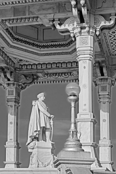 Nov 2009 Eine Statue Des Großen Chamaraja Wodeyar Ninenthe Zentrum — Stockfoto