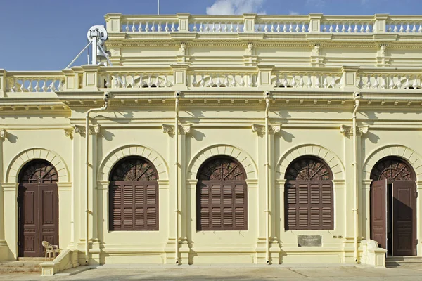 Dec 2009 Vintage Decorative Wooden Doors Windows Mark Cathedral Bangalore — Stock Photo, Image