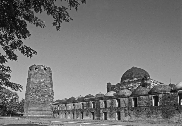 Pés Altura Minaretes Katra Masjid Murshidabad Murshidabad Barowaritala Murshidabad Benga — Fotografia de Stock