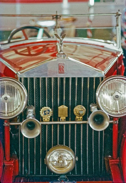 2021 Vintage Rolls Royce Logo Symbol Gathering Vintage Cars Mumbai — Stock Photo, Image