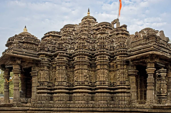 Nov 2008 Hemadpanti Shiv Mandir Ambarnath Hindu Temple Mumbai Maharashtra — стокове фото