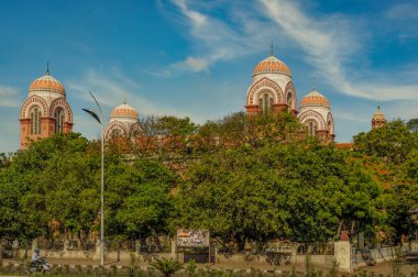 08 19 2009 Madras Üniversitesi 'nin ana binasına bir Hint-Sarasenik Mimari ve Koloni Tarihi Chennai, Tamil Nadu, Indi