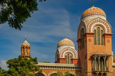 08 19 2009 Madras Üniversitesi 'nin ana binasına bir Hint-Sarasenik Mimari ve Koloni Tarihi Chennai, Tamil Nadu, Indi