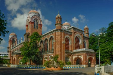 08 19 2009 Madras Üniversitesi 'nin ana binasına bir Hint-Sarasenik Mimari ve Koloni Tarihi Chennai, Tamil Nadu, Indi