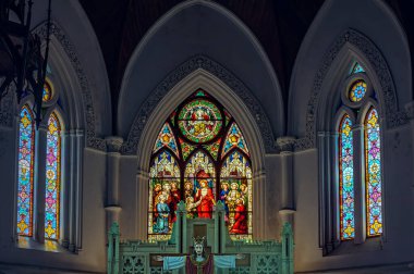 08 19 2009 Santhome Katedrali Basilica San Thome Kilisesi St Thomas Katedral Bazilikası Tamil Nadu Hindistan Asya 'da