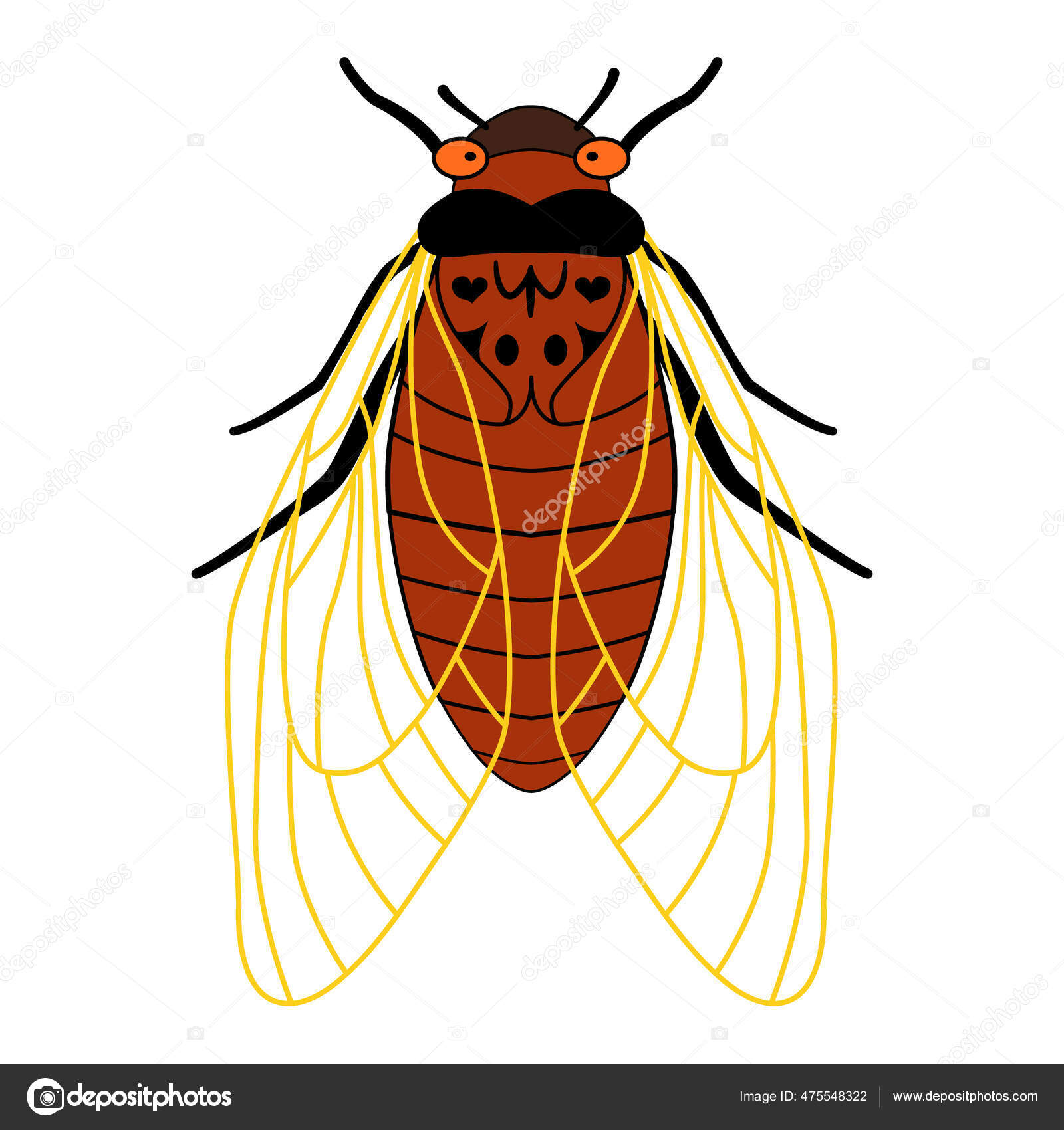 Desenho de contorno de borboleta vista de cima - ícones de animais grátis